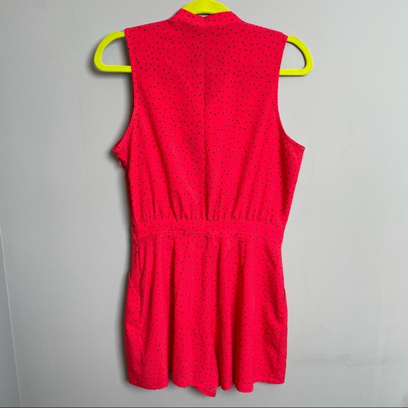 Red and black romper - Picture 5 of 10